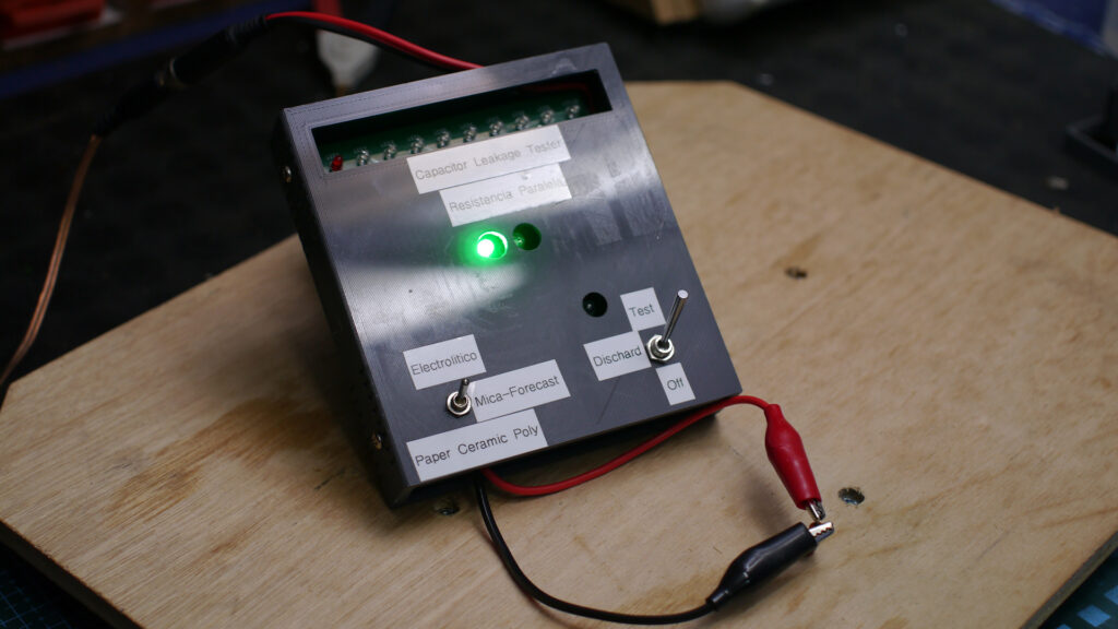 Medidor de resistência em paralelo de baixa voltagem