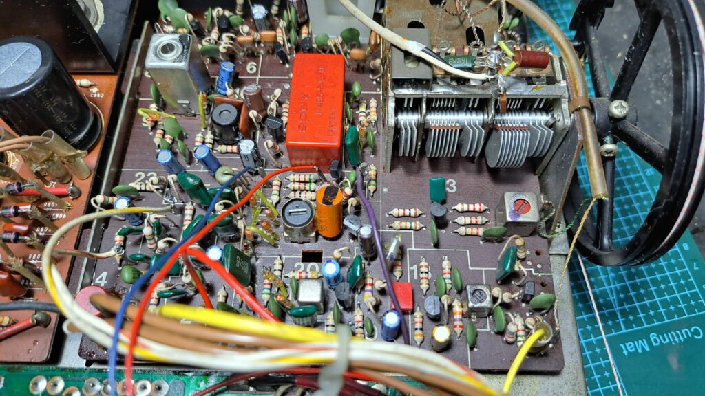 Placa de fonte de alimentação do recetor Sony STR-6036