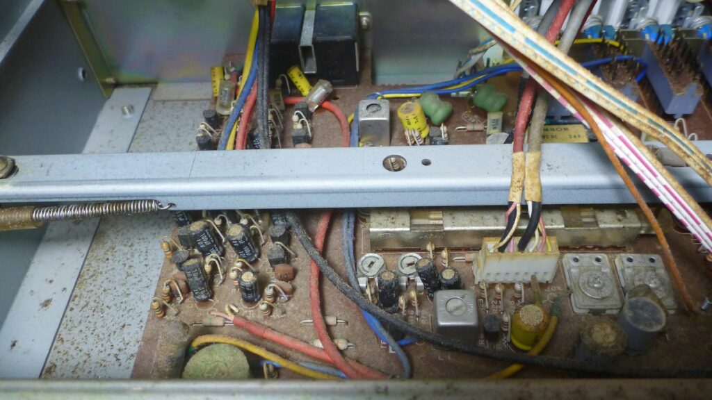 placa de pré-amplificação do leitor de bobines Akai GX636