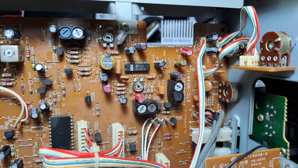 Placa interior do Recetor DRA-550