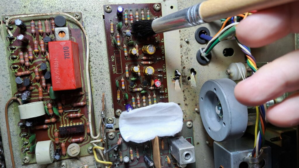 Limpeza do Recetor Pioneer SX-770