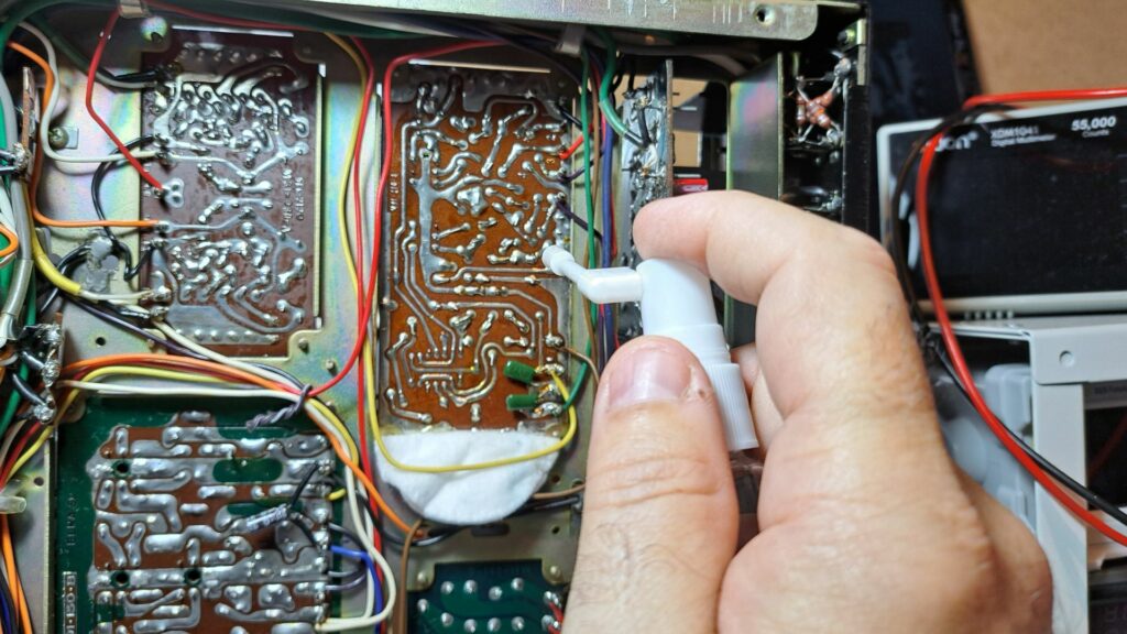 Limpeza do Recetor Pioneer SX-770