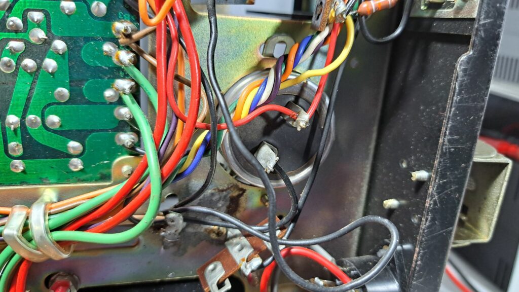 Condensador de filtragem do Recetor Pioneer SX-770