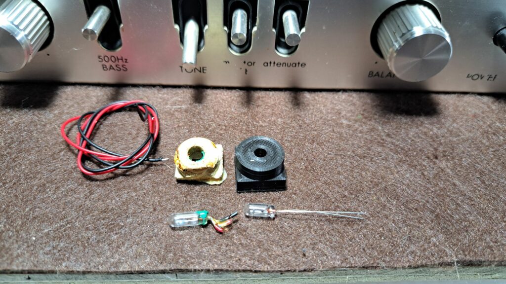 Substituição da lâmpada do Amplificador Luxman 700X