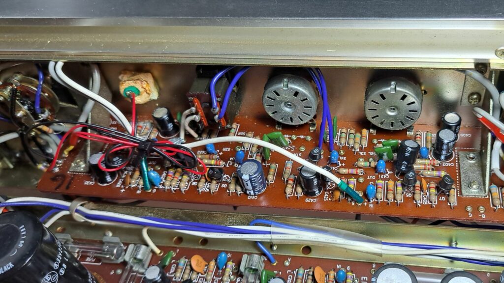 Placa de tom do Amplificador Luxman 700X
