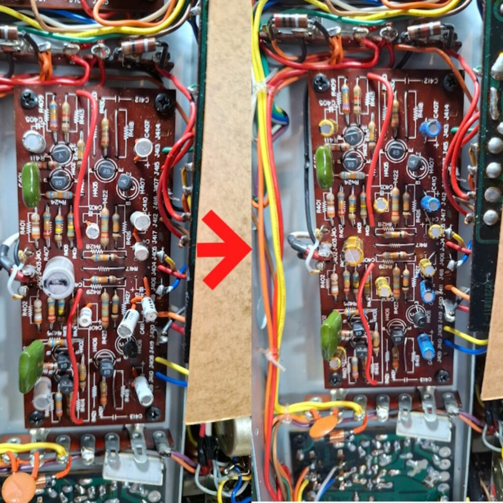 Placa de Pré-Amplificação do Recetor Marantz 2270