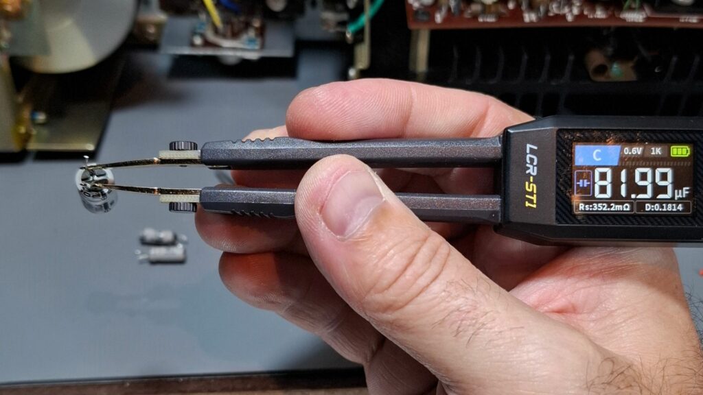 Condensadores do Recetor Marantz 2270