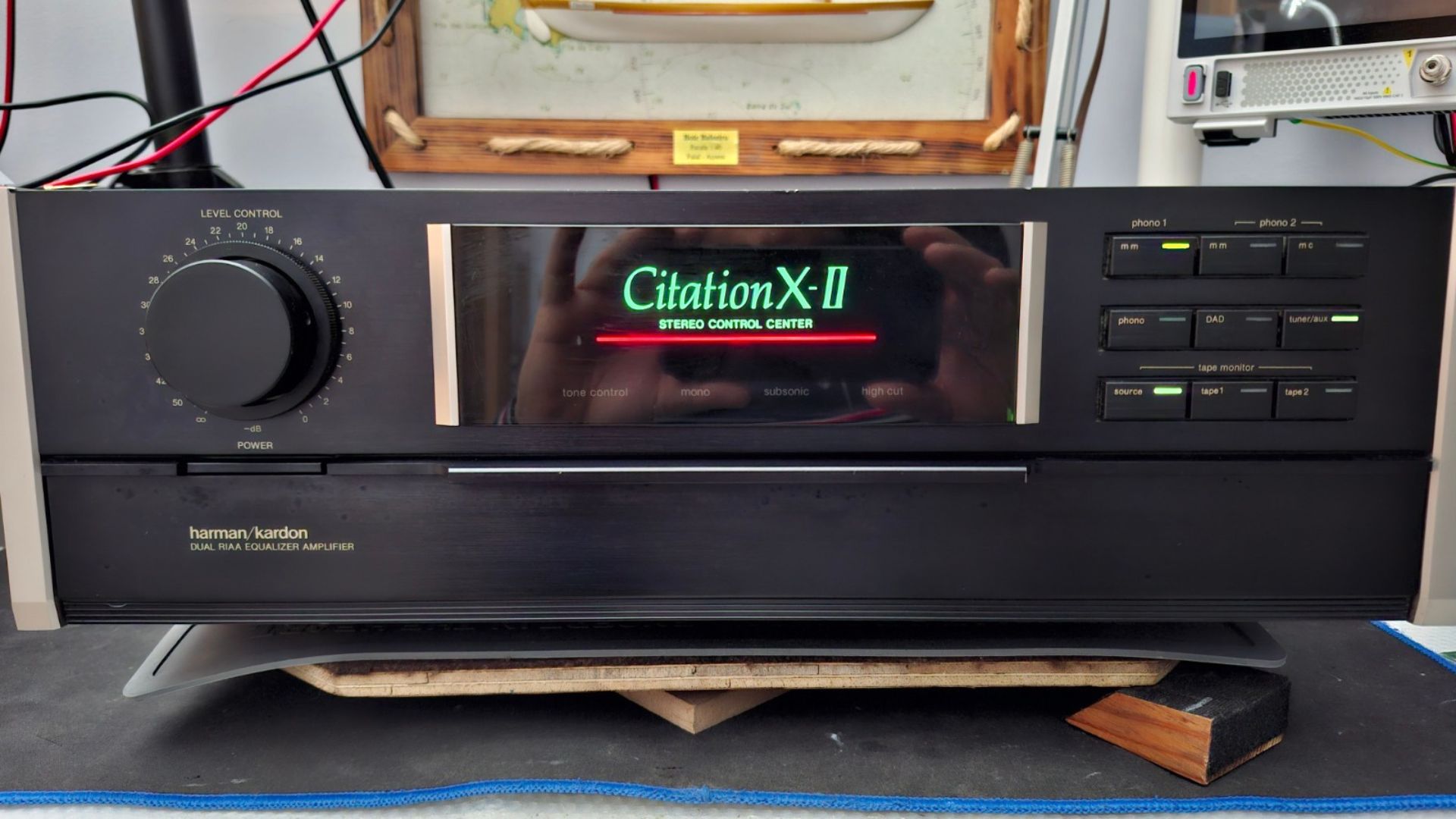 Exterior do Pré-amplificador Harman/Kardon Citation X-II